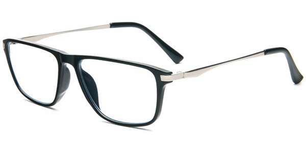 1 pair of square reading glasses, suitable for daily fashion accessories