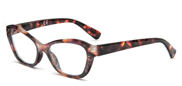 1 pair of square reading glasses, suitable for daily fashion accessories