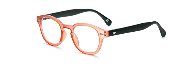 1 pair of round frame reading glasses, suitable for daily fashion accessories