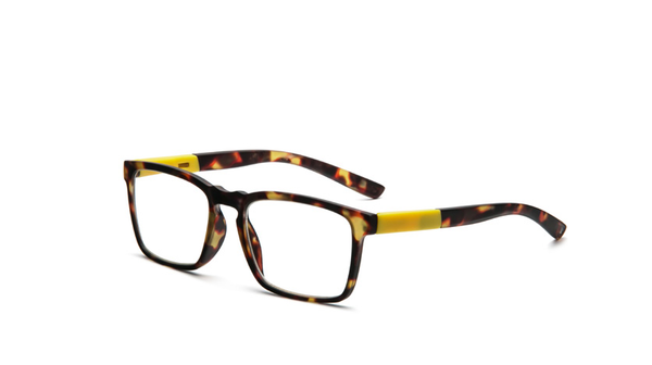 1 pair of square reading glasses, suitable for daily fashion accessories