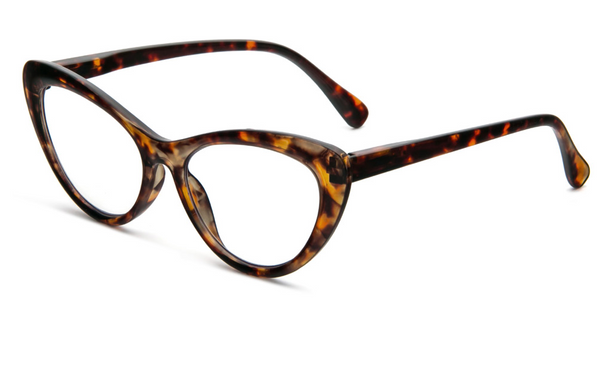 1 pair of cat eye reading glasses, suitable for daily fashion accessories