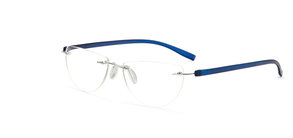 1 pair of half-frame reading glasses, perfect for everyday fashion accessories