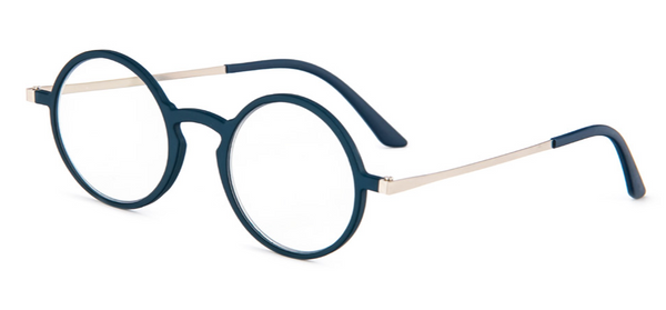 1 pair of round frame reading glasses, perfect for everyday fashion accessories