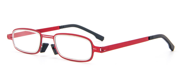 1 pair of square frame reading glasses, perfect for everyday fashion accessories