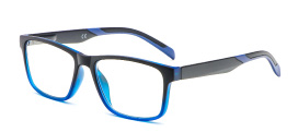 1 pair of square frame reading glasses, perfect for everyday fashion accessories