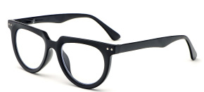 1 pair of round frame reading glasses, perfect for everyday fashion accessories
