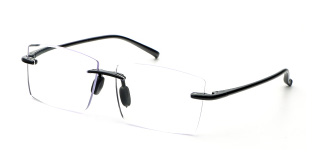 1 pair of frameless reading glasses for an everyday fashion accessory