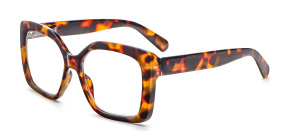 1 pair of square flower mirrors, perfect for everyday fashion accessories