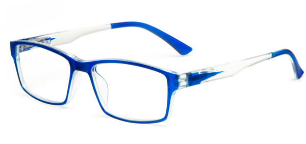 1 pair of square reading glasses, suitable for daily fashion accessories