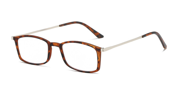 1 pair of foldable square reading glasses, suitable for daily fashion accessories