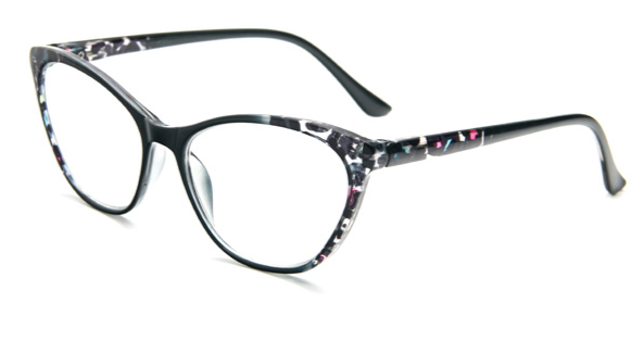 1 pair of cat eye reading glasses, suitable for daily fashion accessories