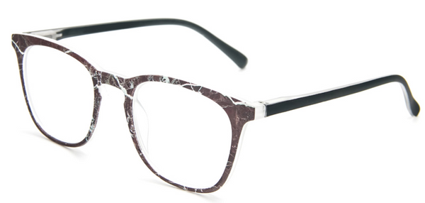 1 pair of square reading glasses, suitable for daily fashion accessories