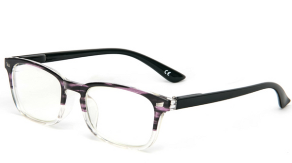 1 pair of square reading glasses, suitable for daily fashion accessories