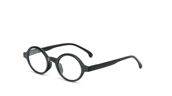 1 pair of round frame reading glasses, suitable for daily fashion accessories