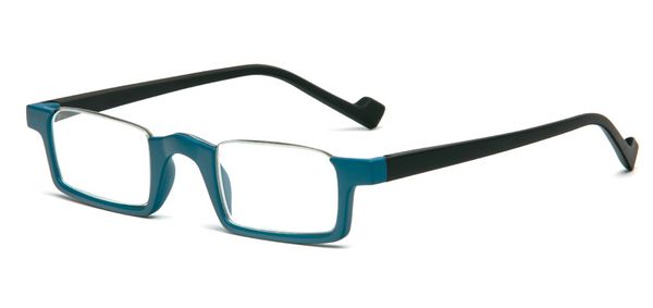 1 pair of half frame reading glasses, suitable for daily fashion accessories