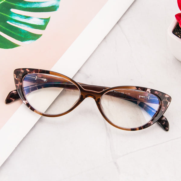 Retro Cat Eye Sunglasses Tortise Around Frame Sunglasses Colorful Women Sunglasses