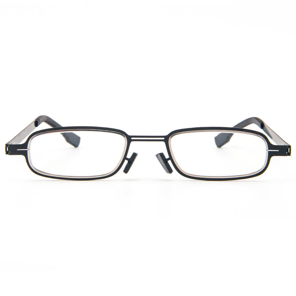 Square Reading Glasses with Pen Clip Case Lightweight Easy Carry