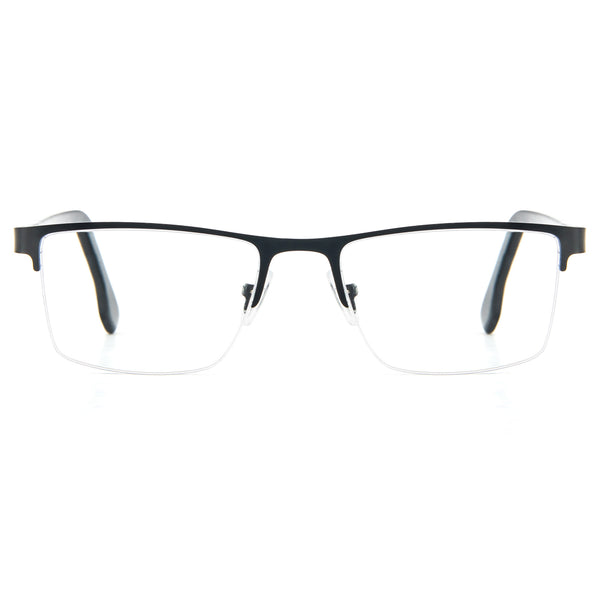 1pc Steel Half Frame Reading Glasses Suitable for Daily use
