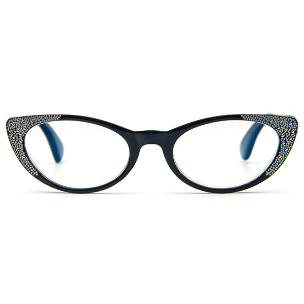 1pc Cat Eye Rhinestones Reading Glasses Suitable for daily fashion accessories
