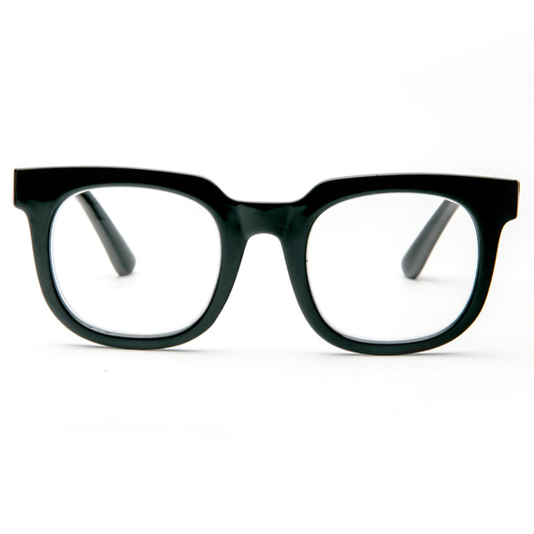 Fashionable Reading Glasses for Women Men Retro Thick Round Frame Eyeglasses