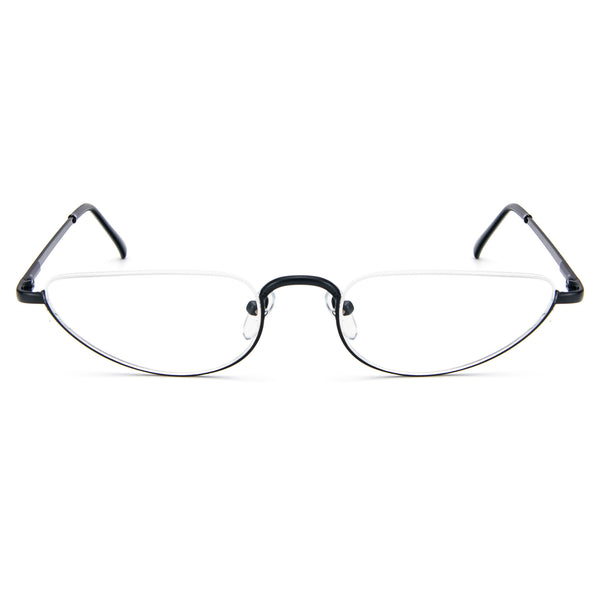 1pc Half Moon Frame Reading Glasses Suitable for Daily use