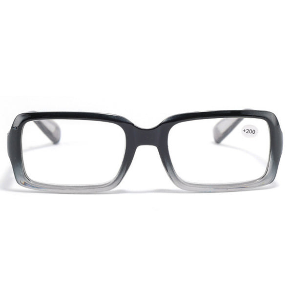 Square Reading Glasses Clear Lens for Women and Men
