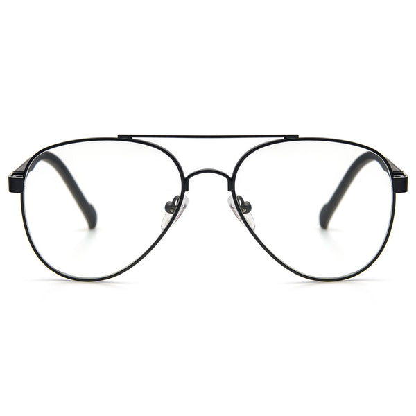 1pc Metal Around Aviator Reading Glasses