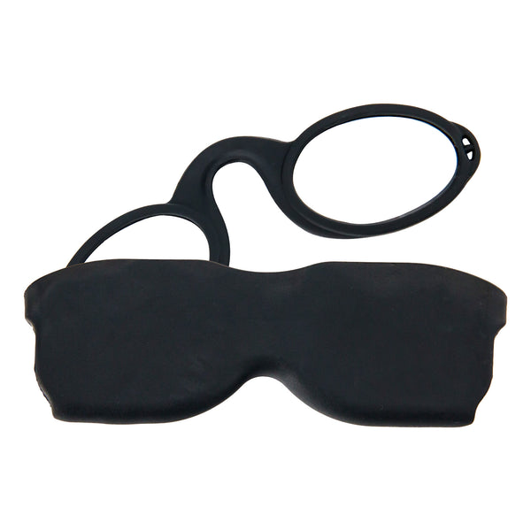 Mini Portable Case with Pinch Nose Clip Reading Glasses Armless Suitable for Daily use