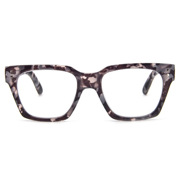 Square Frame Readers Spring Hinge Reading Glasses Suitable for Daily use