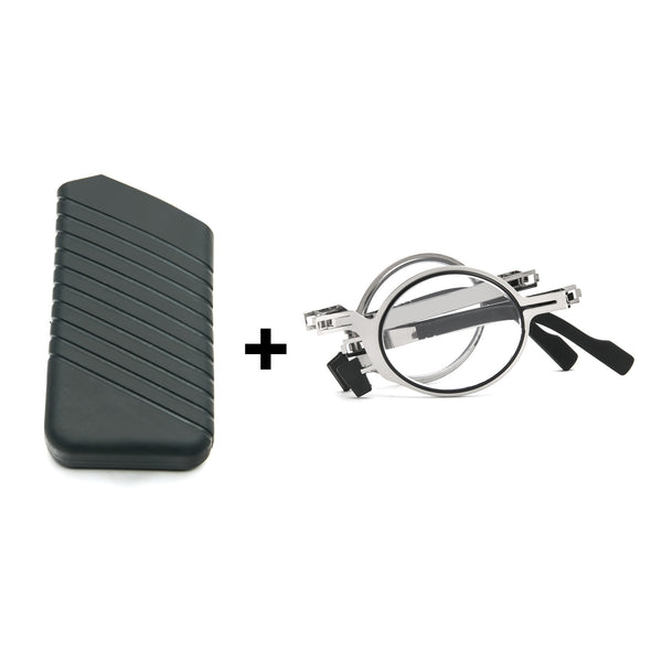 Folding Reading Glasses for Women Men With Pocket Compact Readers